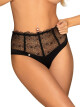 Sexy kalhotky Sharlotte panties - Obsessive černá S/M - thumb (0)