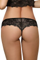 Dámská tanga Zuza black - ROZA černá S - thumb (0)