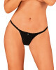 Svůdná tanga Maderris thong - Obsessive XL/2XL černá - thumb (0)