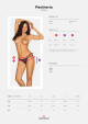 Sexy tanga Pantheria thong - Obsessive černá L/XL - thumb (2)