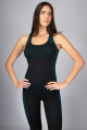 Active-Fit Dámská sportovní košilka se širokým ramínkem ACTVE.FIT Barva: Černá, Velikost: S/M - thumb (0)