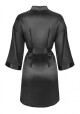 Dámský župan LivCo Corsetti Dorettela Black S/M - thumb (5)