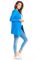 Dámské sako nebesky modré - Infinite You nebesky modrá L/XL - thumb (1)