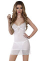 Erotická košilka Florizel white - LivCo CORSETTI FASHION Bílá S/M - thumb (0)