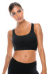 Sportovní dámský top active-fit Barva: Černá, Velikost: L/XL - thumb (1)