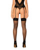 Elegantní punčochy S823 stockings - Obsessive černá S/M/L - thumb (0)