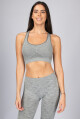 Dámský sportovní top active-fit melange Barva: Grigio melange, Velikost: L/XL - thumb (0)