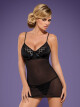 Košilka Dotina chemise - Obsessive černá L/XL - thumb (3)