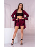 Hravý set Nineras - LivCo Corsetti bordó L/XL - thumb (2)
