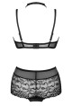 LivCo Corsetti Fashion Set Linera LC 90698 Black S/M - thumb (1)