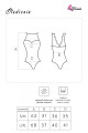 Elegantní body Mudienin - LivCo Corsetti černá S/M - thumb (0)