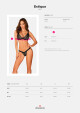 Smyslná podprsenka Estiqua bra - Obsessive černá XS/S - thumb (4)