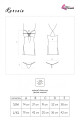 Něžná košilka Karonin - LivCo Corsetti černá L/XL - thumb (0)