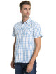 Košile s krátkým rukávem Big Star 141658 Blue-422 XL - thumb (0)