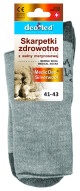 Zdravotní ponožky MEDIC DEO SILVERWOOL - JJW DEOMED šedá 41-43 - thumb (2)