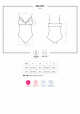 Body 818-TED teddy - Obsessive černá XS/S - thumb (2)