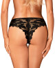 Krajkové kalhotky Editya panties - Obsessive černá XS/S - thumb (1)