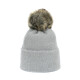 Světle šedá čepice Soft Fluff - Art of Polo Univerzální - thumb (0)