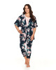 Dámský župan Taro Marija 2715 kr/r 2XL-3XL L22 tmavě modrá 3XL - thumb (0)
