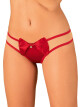 Sexy tanga Rubinesa thong - Obsessive červená S/M - thumb (1)