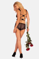 LivCo Corsetti Fashion Set Palmenom Black S/M - thumb (4)