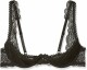 Polopodprsenka Miamor half-bra - Obsessive černá L/XL - thumb (1)