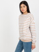 Dámská mikina LO BL LK 258 .29X bílá béžová L/XL - thumb (8)