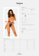 Smyslná tanga Yaskana thong - Obsessive XL/2XL černá - thumb (3)