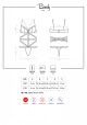 Body Bondy teddy - Obsessive černá S/M - thumb (1)