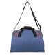 Fitness taška Semiline A3030-3 Navy Blue 45 cm x 25 cm x 27 cm - thumb (3)