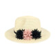 Dámský klobouk Art Of Polo Hat cz20119 Ecru UNI - thumb (2)