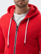 Pánská mikina Ombre Sweatshirt B977-1 Červená L - thumb (0)
