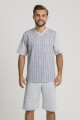 Pánské pyžamo Gucio 595 kr/r 3XL mix barev-mix designu 3xl - thumb (2)