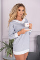 LivCo Corsetti Módní halenka Maristela Grey S/M - thumb (4)