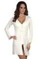Dámský župan Lavinia  - LivCo CORSETTI FASHION krémová M - thumb (2)