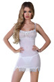 Erotická košilka Wahida - LivCo CORSETTI FASHION Bílá L/XL - thumb (1)