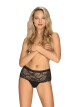 Elegantní kalhotky Raquelia shorties - Obsessive černá S/M - thumb (0)