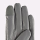 Semiline Dámské kožené antibakteriální rukavice P8201 Grey S - thumb (3)