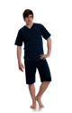Pánské pyžamo Gucio 727 kr/r S-2XL mix barev-mix designu XXL - thumb (0)