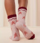 Dámské ponožky Accessories Socks 2 Pack 01 M005 1 - Triumph světlá kombinace červené (M005) 1 - thumb (2)