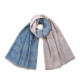 Art Of Polo Šála sz21342 Light Grey/Light Blue UNI - thumb (3)