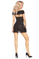Dámská košilka Kastalia - LivCo CORSETTI FASHION černá L - thumb (3)