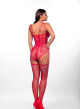 Okouzlující bodystocking Lesha červený - Anais červená L/XL - thumb (1)
