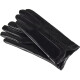 Semiline Dámské kožené antibakteriální rukavice P8206 Black L - thumb (2)