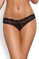 Erotické kalhotky Frivolla panties - OBSESSIVE černá S/M - thumb (3)