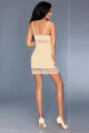 Dámská košilka Lourdes - LivCo CORSETTI FASHION Béžová L/XL - thumb (2)