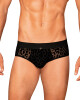 Pánské slipy Azmeron briefs - Obsessive černá L/XL - thumb (4)