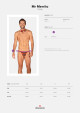 Pánský set Mr Merrilo thong + motýlek - Obsessive UNI červená - thumb (0)