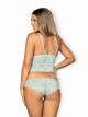 Sexy set Delicanta top & panties - Obsessive S/M mátová - thumb (2)
