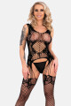 LivCo Corsetti Fashion Bodystocking Julove LC 17359 Black OS - thumb (0)